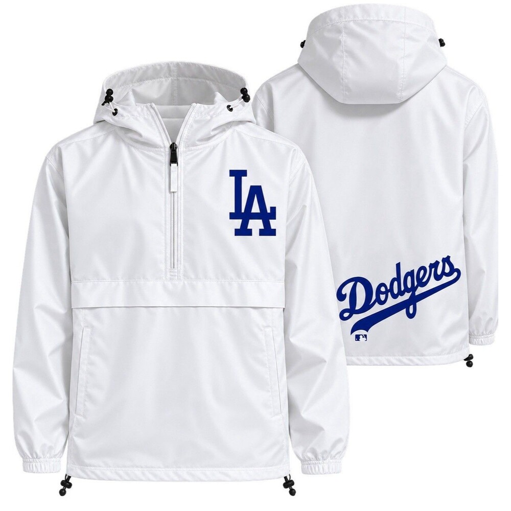 Los Angeles Dodgers 1/4 Zip Raincoat